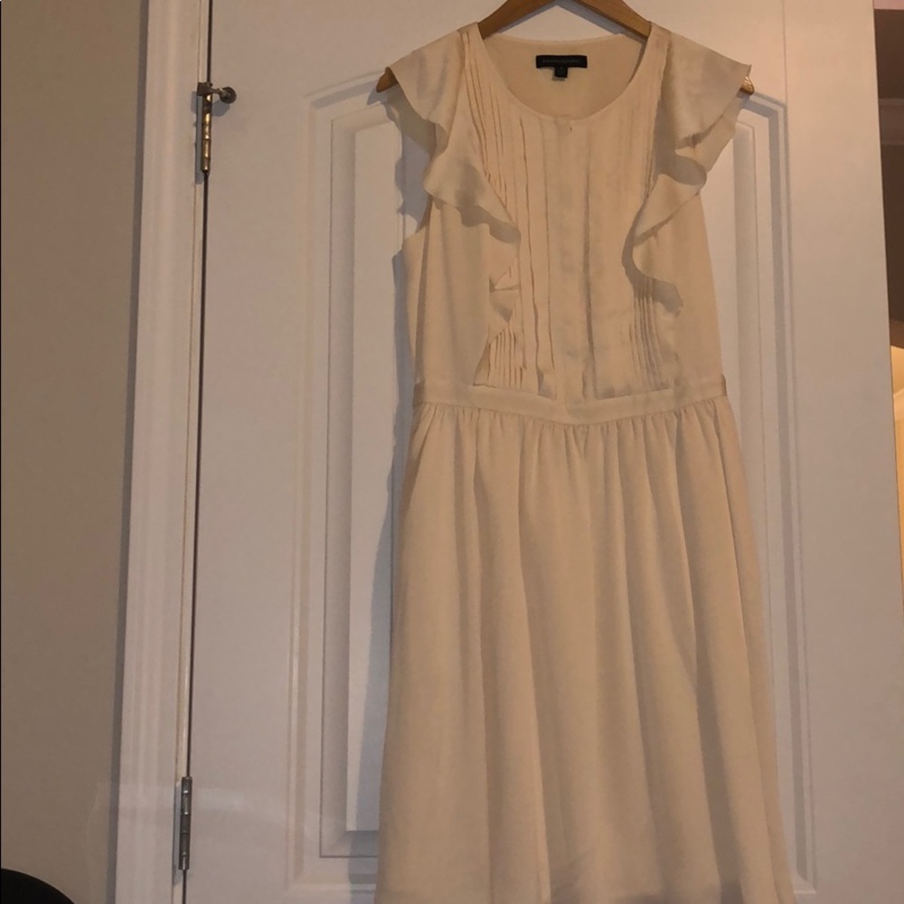 Banana Republic ivory dress